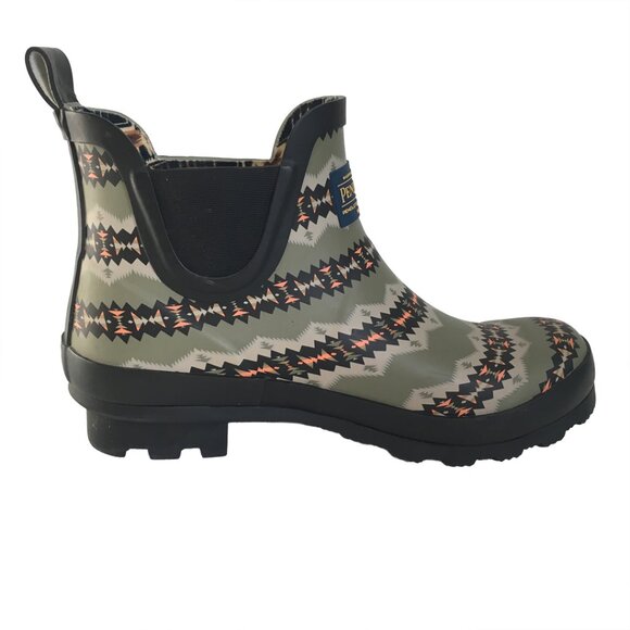 Pendleton classic sonora chelsea rain boot Aztec Southwest women's size 7 - Picture 7 of 9